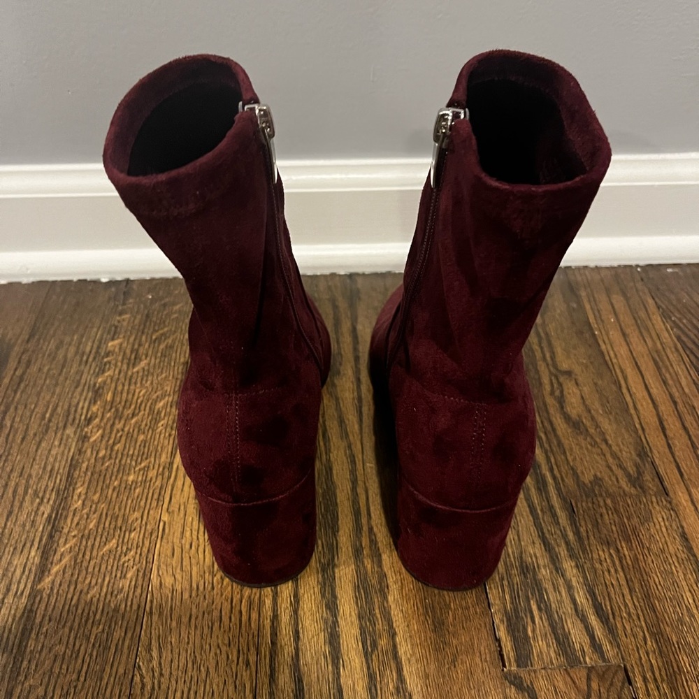 Marc Fisher Ileesia Block Heel Sock Booties - Siz… - image 3